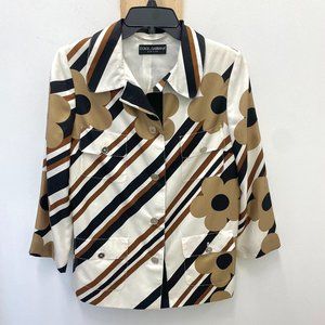 Dolce & Gabbana Floral Print Blouse